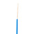 金龙羽 国标铜芯电线电缆单芯多股软线阻燃ZC-BVR2.5平方电线100米/卷 蓝色