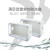 F型透明防水盒带耳室外监控防水接线盒abs塑料防水电源盒子户外 83*58*34透明带耳
