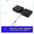 钢丝锁绳 可伸缩自动收线盒产品展示手机表珠宝玉器VR支架防盗链 黑色(线长1米)锁2个铜柱