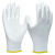 安赛瑞 型号PU508 材质PU涂层手套 白色-M(8寸) 9Z05041