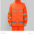 劳保户外雨衣雨裤分体套装分体式反光雨衣定制牛津布分体雨衣 荧光橙 175