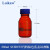 YOUTILITY试剂瓶 肖特蓝盖试剂瓶蓝盖玻璃瓶 透明棕色丝口 棕色250ml GL45盖