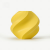 拓竹3D打印耗材PLA Matte哑光色高韧性易剥离高速易打 哑光柠檬黄 [无料盘]
