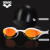阿瑞娜（arena） 泳镜 原装进口眼镜蛇高清防雾游泳镜 专业竞技比赛游泳眼镜男女 180-RDSW+黑色泳帽