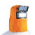 HKFZ牛皮电焊面罩头戴式焊帽焊工焊接面具翻盖烧焊自动变光电焊面罩 单独自动变光镜片