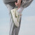 耐克（NIKE）新款女鞋Air Force 1 AF1 白绿 空军一号低帮休闲板鞋 FN6335-101 37.5