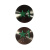 电梯配件五角星字片绿色凸起1字按钮新国标按钮IC卡按钮一楼圆 无盲文直径32mm
