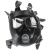 普达面罩防护面具放毒生化部队防毒气防尘化工活性炭工业口罩油漆喷漆 4003全面罩+部队金属小罐