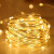 燧木太阳能铜线灯串铜丝庭院户外防水LED花园别墅景观圣诞节日装饰灯 八功能-10米100灯-暖白