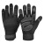 彬单 可触屏设计手套工地耐磨物流工作手套 黑色 XL