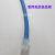 定制适用气动打磨机风管气管风磨笔雕刻机气管软管弯头机消音管配件 蓝色螺纹款 JAO精奥适配款