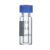 1.5/2ml色谱进样瓶透明/棕色玻璃特氟龙复合垫片气相液相可替代安捷伦Agilent进样取样瓶带刻 透明瓶预切盖*100个