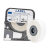 Lableshark适用于MAX线号机LM-370/380/390 亮面线号机打印带盒线号贴纸312W  12mm*8m白色