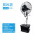 工业喷雾风扇水雾降温雾化水冷风机大功率商用空调扇户外大电风扇 550T固定款