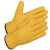 电焊手套羊皮耐高温隔热短款防烫焊工柔软耐磨电焊劳保防护手套 黄色羊皮 十双