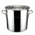 6080cm特厚不锈钢桶带盖大容量特大圆桶商用高汤锅水桶大汤桶 直径40高50 加厚9.5重5.2kg 60L