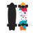 玛萨皇冠（Maza Honguan）小鱼板滑板车初学者滑板小鱼板滑板入门初学者刷街公路四轮单翘板 水母