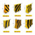 水泥防撞墩 交通市政工程高速公路路障施工隔离防护墩 黑黄红白管 42mm直径连接杆3米长/条