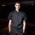 厨师工作服长袖大码酒店后厨房工装短袖防水厨师服定制LOO 黑色升级款拉链 XXL (150-170斤可穿)