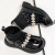 回力 1927品牌断码女童小皮鞋公主鞋夏季时尚演出软底儿童单鞋英伦风女 黑色(升级款) 26码 标准运动码
