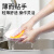 一次性洗碗手套女家务清洁厨房耐用夏天洗衣服pvc乳胶加长薄贴手 家务专用-米黄色短款pvc手套 10 M