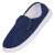 金诗洛 KSL085 防静电鞋 无尘鞋净化防滑帆布鞋实验室鞋 蓝色40码