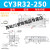 【精选好物】 CY3R32 40 50 63-100 200 300 400 500长行程气动滑 CY3R32-250
