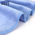 安格清洁 分色纤维毛巾擦桌子不掉毛不掉色保洁专用小方巾AG82 AG8230蓝色30cm*30cm