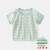 衣丽家泰儿童短袖T恤卡通上衣男女童装宝宝短袖打底衫  冰丝短袖-浅绿小鸭 90cm