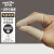 金诗洛 KY010 一次性乳胶防滑手指套 无尘无粉农业指套 劳保手套 米色 25(小号)