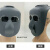 电焊面罩焊工眼镜防护专用头戴式氩弧焊烧焊护脸防烤面具焊帽 pp透气面罩+3个灰镜(送绑带)