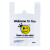 安英卡尔 W1461 笑脸塑料袋包装袋透明背心袋马夹袋 加厚款5丝34*54cm（250个）