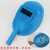 手持式电焊面罩电弧焊氩弧焊防冲击防飞溅劳保防护隔热面具 半自动塑料手持（蓝色）