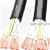rvv软电缆线多芯护套线信号控制线 福奥森 10芯X0.5平方(1米)