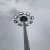LED道路广场户外港口防水球场路灯灯大功率高杆升降灯中杆灯灯ip 15米全白升降式8个200瓦