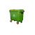 【链工】 660L 1100L加厚户外塑料环卫垃圾桶 大号垃圾桶 660升手推垃圾车（送货上门） 660L