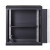 纵横机柜 Z1 6515 15U网络壁挂机柜 600mm宽450mm深800mm高  19英寸标准黑色钢化玻璃前门