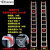 伸缩梯子直梯加厚铝合金升降梯子梯阁楼梯4-12米单面工程梯子 特厚款9米使用高度8.2米m 伸缩直梯