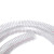 鸣固 PVC透明钢丝软管 耐油管负压管 软钢丝螺旋管 钢丝增强管 厚3.5mm内径42mm 每米