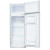 奥克斯（AUX）实标家用50升双两门小型冰箱冷藏冷冻电冰箱小型宿舍节能迷你冰箱50K128L银色 银色