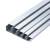 宽选工品 铝合金压线槽方形线槽 明装方形线槽铝合金线槽1米价 40*30
