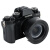 JJC 相机遮光罩 适用于佳能EF 40mm f/2.8 STM镜头760D 850D 200DII二代 90D 80D 700D 5D3 6D2配件 黑色 附转接环