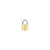 工品星 GPX-S通开挂锁通用锁具大门锁宿舍柜子锁独立型20mm仿铜配2杷钥匙