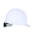 新铵玛特 绝缘防砸防护一字型装修ABS劳保安全帽；一字型