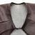 安美尚（ams）黑色皮革PVC防水长袖围裙 防油耐酸碱腐蚀 劳保皮罩衣 定做 1条