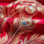 北极绒（Bejirog）婚庆四件套全棉中式龙凤刺绣红色结婚床上用品纯棉喜庆被套多件套 盛世年华-金 2.0米床单款【六件套】