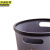 京洲实邦 大号颜色随机 简约手提垃圾桶卫生间厨房塑料垃圾桶办公室纸篓JZSB-1017