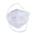 3M 9002折叠头戴式防护口罩（环保包装）*1袋 50只/袋 白色 均码 