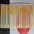 叉指电极指形阵列电极方形硅片基底PET陶瓷衬底柔性for实验科研用 5*10mm15对80um线宽线距/单片