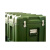 企金 物资滚塑箱 外径900*600*500mm 工业应急战备箱器材箱装备箱 QJ-G96501